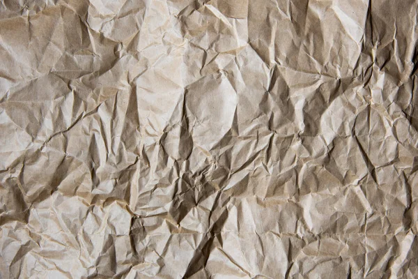 Texture Crumpled Paper Brown Color Stock Picture