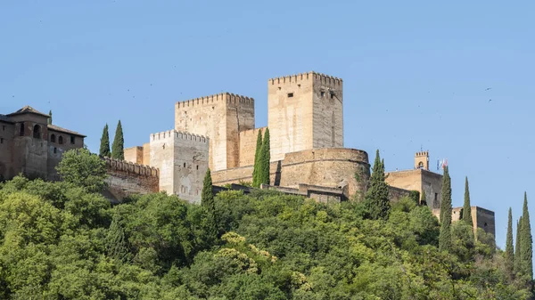 Різні Краєвиди Альгамбри Альбаліфи Гранади Іспанія — стокове фото