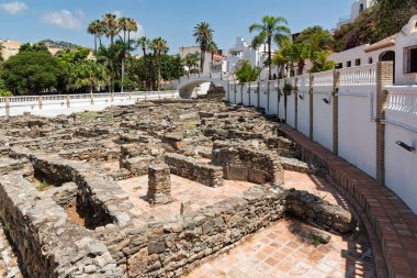 Almucar, Granada, İspanya 'daki Majuelo Botanik-Arkeoloji Parkı' nda arkeolojik kalıntılar var.