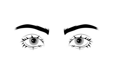 Beyaz arka planda izole edilmiş dijital sanat eserlerini baştan çıkaran kadın - vektör illüstrasyonu