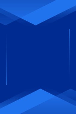 Koyu arkaplanda izole edilmiş üçgenlerin Mavi Dikey arkaplan tasarımı - vektör illüstrasyonu