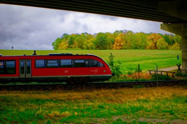 Bavyera 'da güzel bir sonbahar günü