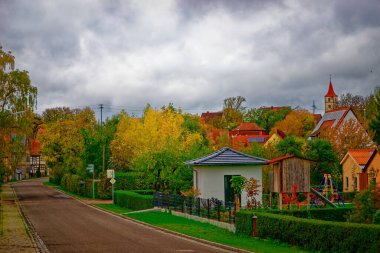Bavyera 'da güzel bir sonbahar günü