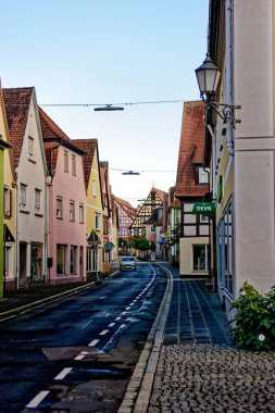 Bavyera 'nın Neustadt şehrinde sonbahar geldi.