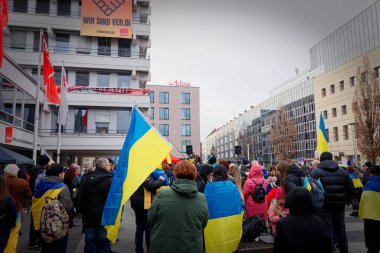 Nuremberg-Bavyera-Almanya-03 / 22 / 2025. Fotoğraf: Ukrayna Destek Yürüyüşü