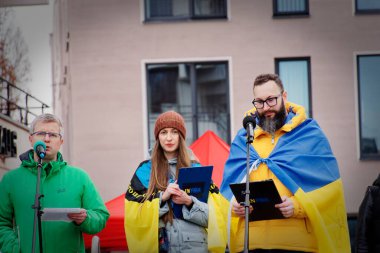 Nuremberg-Bavyera-Almanya-03 / 22 / 2025. Fotoğraf: Ukrayna Destek Yürüyüşü