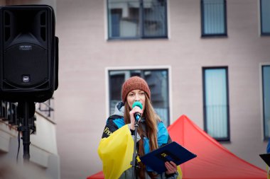 Nuremberg-Bavyera-Almanya-03 / 22 / 2025. Fotoğraf: Ukrayna Destek Yürüyüşü