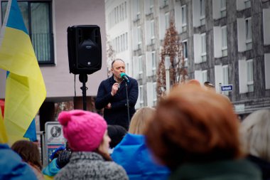 Nuremberg-Bavyera-Almanya-03 / 22 / 2025. Fotoğraf: Ukrayna Destek Yürüyüşü