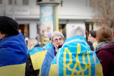 Nuremberg-Bavyera-Almanya-03 / 22 / 2025. Fotoğraf: Ukrayna Destek Yürüyüşü