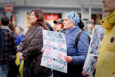 Nuremberg-Bavyera-Almanya-03 / 22 / 2025. Fotoğraf: Ukrayna Destek Yürüyüşü
