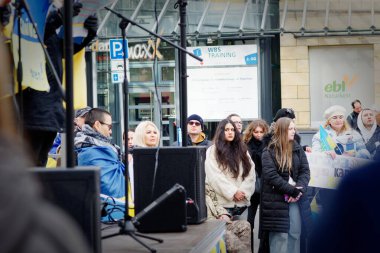Nuremberg-Bavyera-Almanya-03 / 22 / 2025. Fotoğraf: Ukrayna Destek Yürüyüşü
