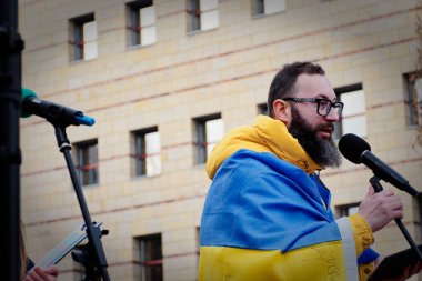 Nuremberg-Bavyera-Almanya-03 / 22 / 2025. Fotoğraf: Ukrayna Destek Yürüyüşü