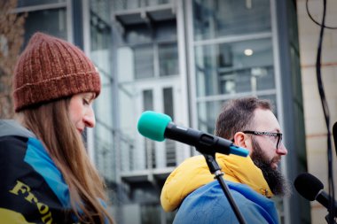 Nuremberg-Bavyera-Almanya-03 / 22 / 2025. Fotoğraf: Ukrayna Destek Yürüyüşü