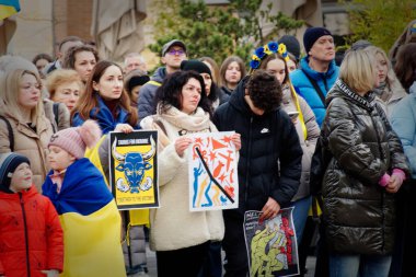 Nuremberg-Bavyera-Almanya-03 / 22 / 2025. Fotoğraf: Ukrayna Destek Yürüyüşü