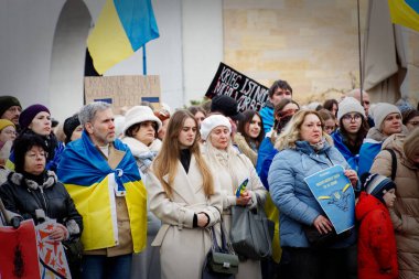 Nuremberg-Bavyera-Almanya-03 / 22 / 2025. Fotoğraf: Ukrayna Destek Yürüyüşü
