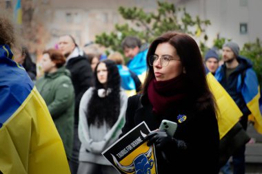 Nuremberg-Bavyera-Almanya-03 / 22 / 2025. Fotoğraf: Ukrayna Destek Yürüyüşü