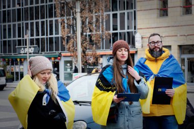 Nuremberg-Bavyera-Almanya-03 / 22 / 2025. Fotoğraf: Ukrayna Destek Yürüyüşü