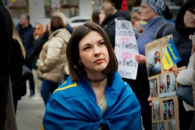 Nuremberg-Bavyera-Almanya-03 / 22 / 2025. Fotoğraf: Ukrayna Destek Yürüyüşü