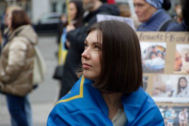 Nuremberg-Bavyera-Almanya-03 / 22 / 2025. Fotoğraf: Ukrayna Destek Yürüyüşü