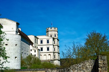 Antik Eichstatt şehrinde güzel bir sabah