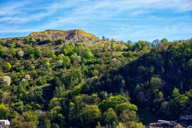 Antik Eichstatt şehrinde güzel bir sabah