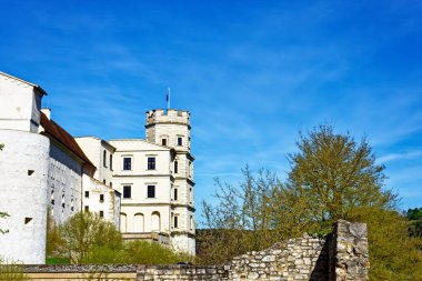 Antik Eichstatt şehrinde güzel bir sabah