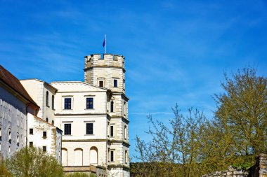 Antik Eichstatt şehrinde güzel bir sabah