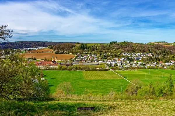 Antik Eichstatt şehrinde güzel bir sabah