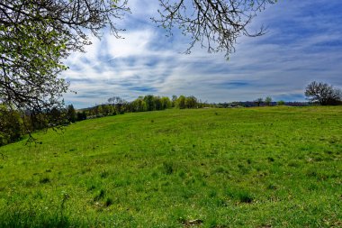 Antik Eichstatt şehrinde güzel bir sabah