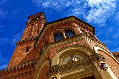 Antik Eichstatt şehrinde güzel bir sabah