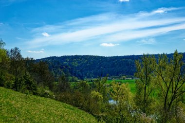 Dollnstein antik şehrinde güzel bir gün