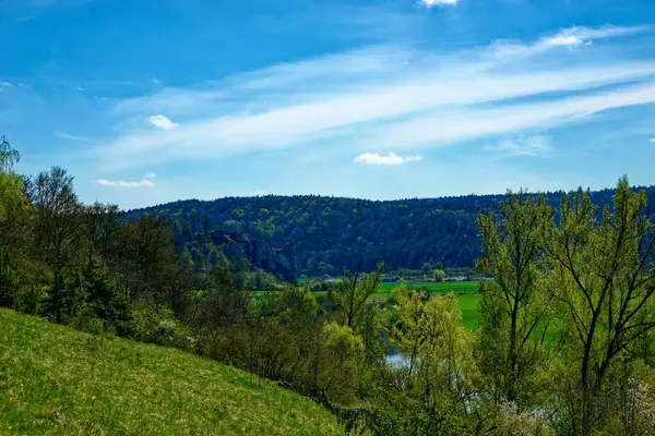 Dollnstein antik şehrinde güzel bir gün