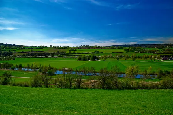 Dollnstein antik şehrinde güzel bir gün
