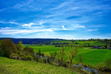 Dollnstein antik şehrinde güzel bir gün