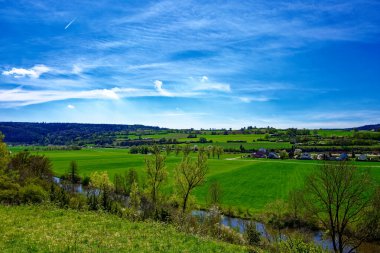 Dollnstein antik şehrinde güzel bir gün