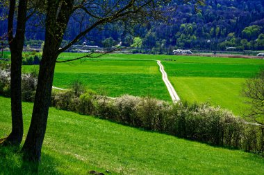 Dollnstein antik şehrinde güzel bir gün