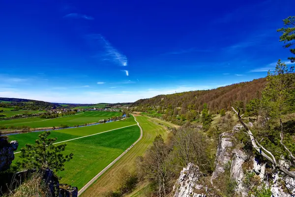 Dollnstein antik şehrinde güzel bir gün