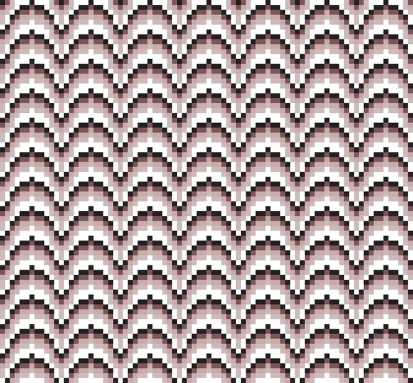 Cuadrícula Geométrica Monocromática Pixel Fondo Del Arte Moderno Mosaico Abstracto — Vector de stock