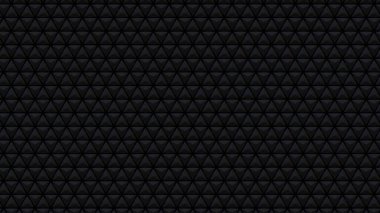 3D fütüristik üçgenler koyu siyah arkaplan soyut düşük polimetrik geometrik ızgara deseni
