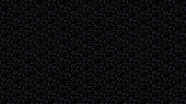 Futuristiska Trianglar Mörk Svart Bakgrund Mosaik Kakel Abstrakt Lågpoly Geometriskt — Stockfoto
