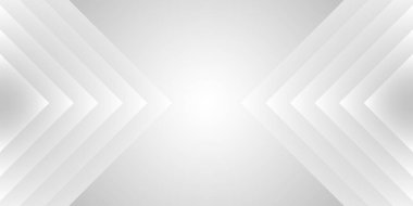 Beyaz ve gri renkli arkaplan. Grafik tasarımınız için vektör illüstrasyonu.