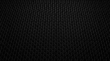 Kaotik küplerin soyut 3D görüntüleme Siyah karbon fiber doku