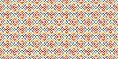 Akdeniz tarzı seramik seramik desen Etnik halk süslemesi Renksiz dikişsiz geometrik desen