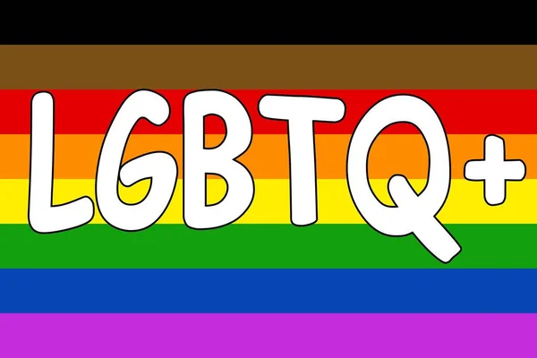 Lgbtq Fag Campaign Sexual Freedom — Wektor stockowy