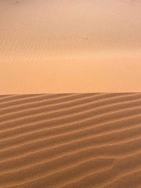 Merzouga Erg Chebbi Dunes Morocco Africa Details Sand Dune Sahara — Foto Stock