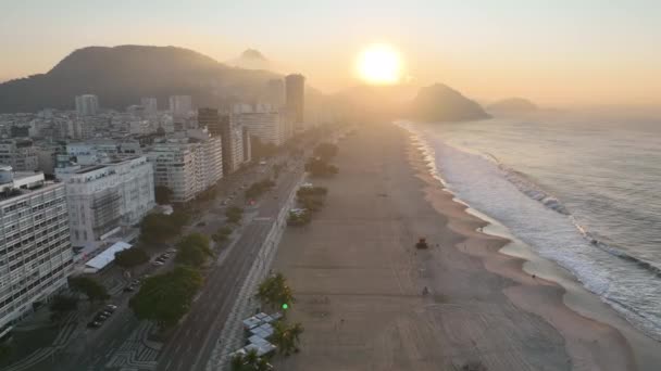 Den Oparem Který Obklopuje Město Letecký Výhled Rio Janeiro Pláž Royalty Free Stock Záběr