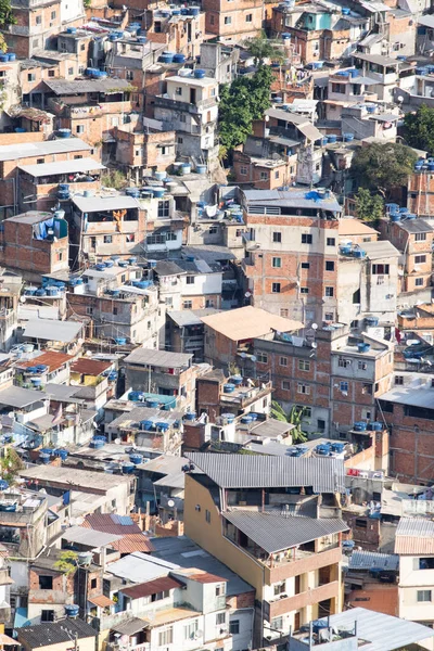 브라질 Rocinha의 스카이라인과 리우데자네이루의 지역의 유명한 Favela Gavea Sao Conado — 스톡 사진