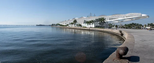 Rio Janeiro Brasile 2023 Panoramica Museum Tomorrow Museo Scienze Progettato — Foto Stock