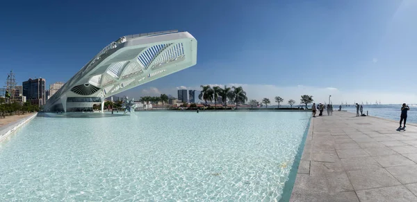 리오데자네이루 브라질 2023 미래의 스페인 네오프렌디즘 건축가 산티아고 칼라트라바가 설계한 — 스톡 사진