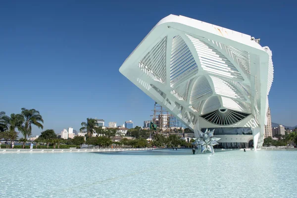 Rio Janeiro Brasile 2023 Panoramica Museum Tomorrow Museo Scienze Progettato — Foto Stock